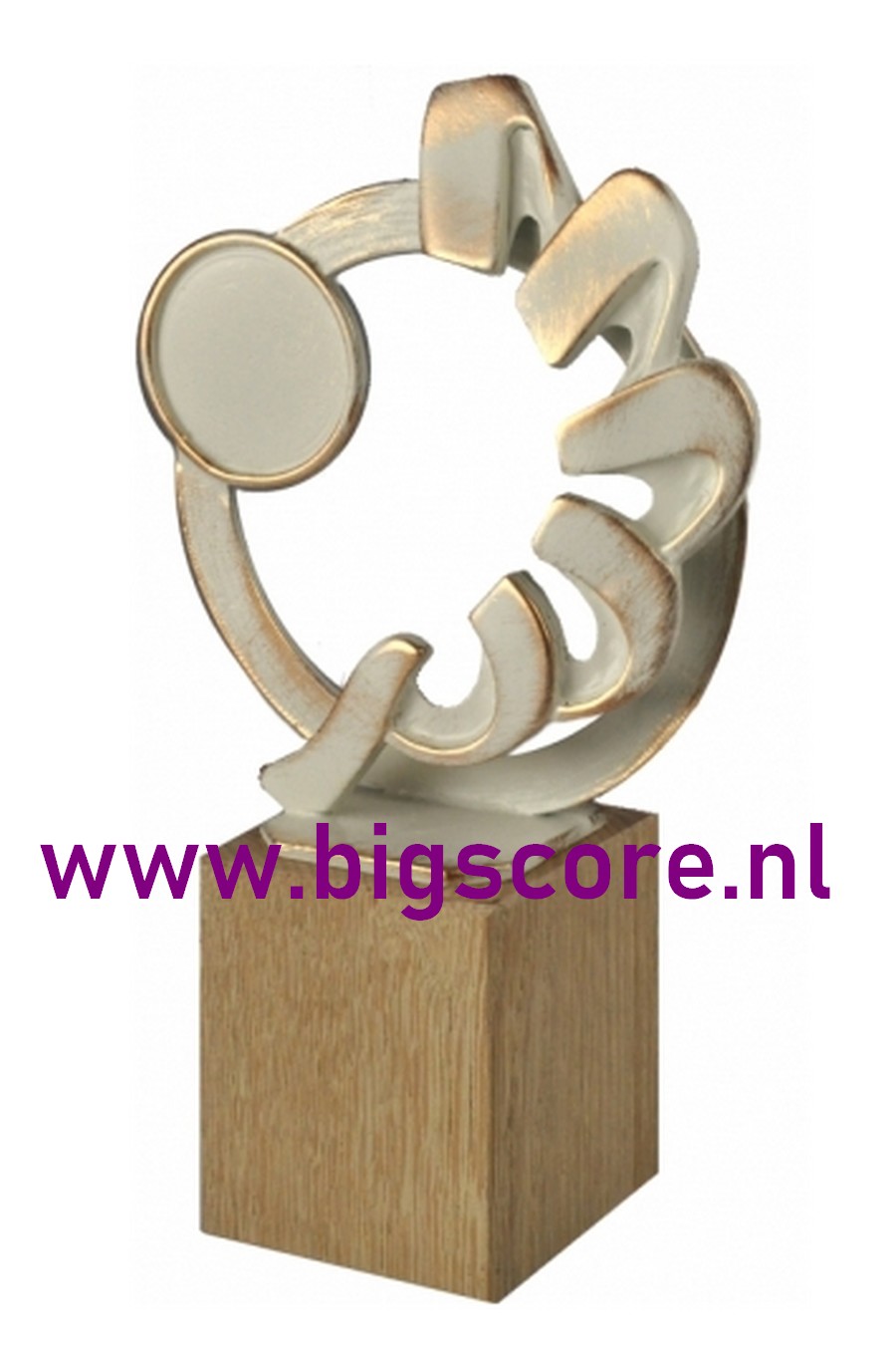 Neutraal BEH708 Metaal Sculptuur